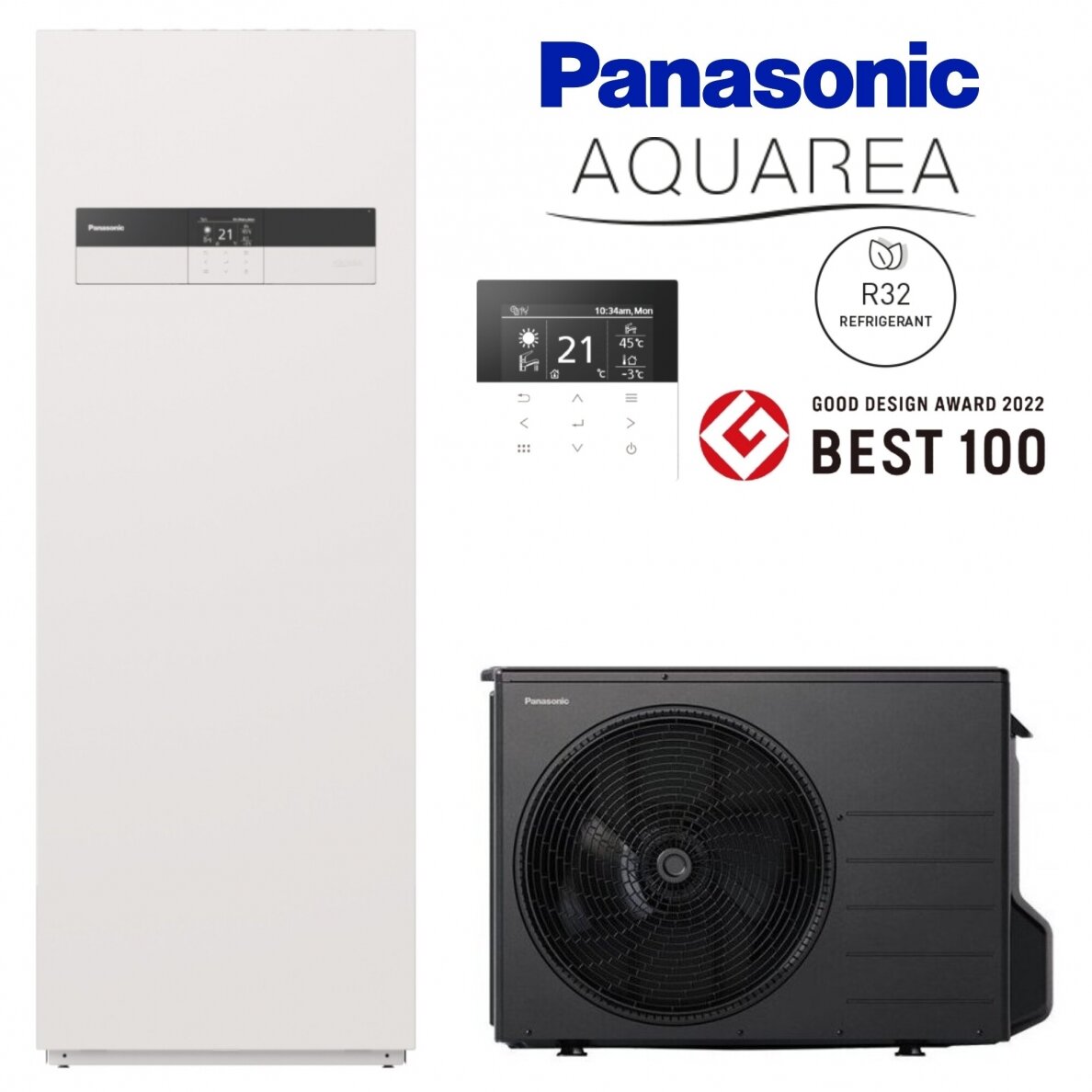 Panasonic Aquarea HP All in One K karta (3,2 kW)
