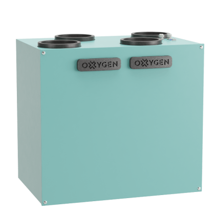 OXYGEN entalpinis sieninis rekuperatorius EASY V500E su CO2 davikliu