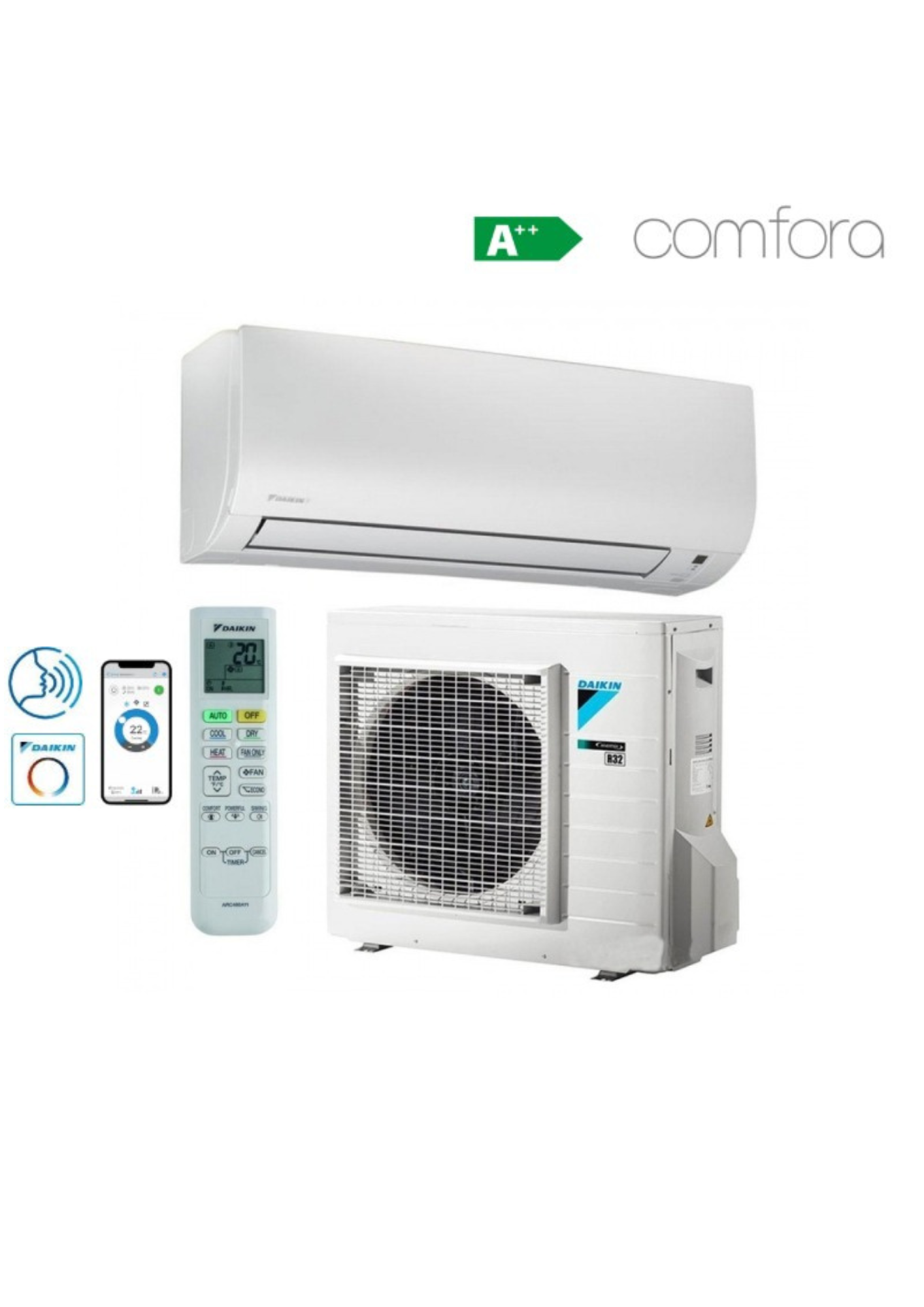 Oro kondicionierius Daikin Comfora (2,5kW)